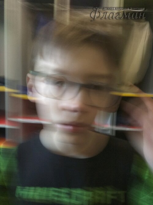 Занятиях в детском клубе «Флагман»